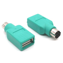 Load image into Gallery viewer, 10 pcs USB Female to PS Male Convertor Plug