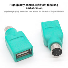 Load image into Gallery viewer, 10 pcs USB Female to PS Male Convertor Plug