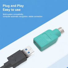 Load image into Gallery viewer, 10 pcs USB Female to PS Male Convertor Plug