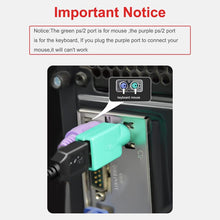 Load image into Gallery viewer, 10 pcs USB Female to PS Male Convertor Plug