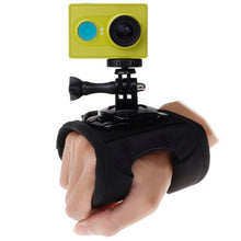 Load image into Gallery viewer, 360 Degree Rotation Glove Style Strap Mount Wrist Strap Palm Holder with Screw and Adapter for Xiaomi Yi Sport Camera / GoPro Hero4 / 3+ / 3 / 2 / 1, Size: 45cm x 11cm, Glove Style Strap