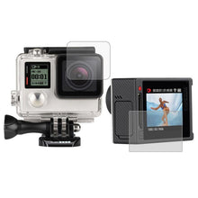 Load image into Gallery viewer, Ultra Clear LCD Screen Protector + Housing Glass Lens Protector Film for GoPro HERO4 Silver Camera, HERO4 Silver