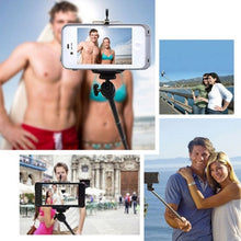 Load image into Gallery viewer, YKD-121 Extendable Handheld Selfie Monopod with Bluetooth Remote Shutter + Clip Holder Set for Mobile Phone