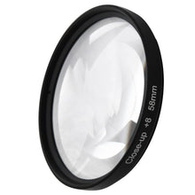 Load image into Gallery viewer, 6 in 1 58mm Close-Up Lens Filter Macro Lens Filter + Filter Adapter Ring for GoPro HERO3, 6 in 1 58mm