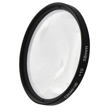 Load image into Gallery viewer, 6 in 1 58mm Close-Up Lens Filter Macro Lens Filter + Filter Adapter Ring for GoPro HERO3, 6 in 1 58mm