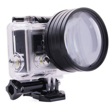 Load image into Gallery viewer, 6 in 1 58mm Close-Up Lens Filter Macro Lens Filter + Filter Adapter Ring for GoPro HERO3, 6 in 1 58mm
