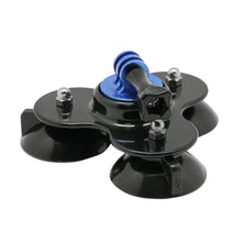 Load image into Gallery viewer, Triangle Direction Suction Cup Mount with Tripod Mount + Handle Screw for GoPro, Insta360, DJI and Other Action Cameras