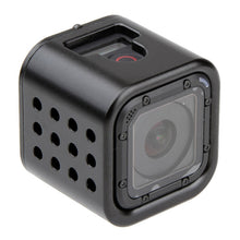 Load image into Gallery viewer, Housing Shell CNC Aluminum Alloy Protective Cage with Insurance Back Cover for GoPro HERO5 Session /HERO4 Session /HERO Session, HERO5 Session (Black), HERO5 Session (Silver), HERO5 Session (Red), HERO5 Session (Gold), HERO5 Session (Green)