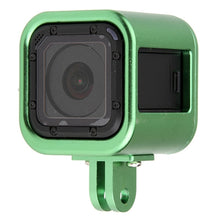 Load image into Gallery viewer, Housing Shell CNC Aluminum Alloy Protective Cage with Insurance Back Cover for GoPro HERO5 Session /HERO4 Session /HERO Session, HERO5 Session (Black), HERO5 Session (Silver), HERO5 Session (Red), HERO5 Session (Gold), HERO5 Session (Green)