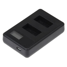 Load image into Gallery viewer, GP158-B LCD Screen Dual Batteries Charger for GoPro HERO3+ /3 (AHDBT-301, AHDBT-302), Displays Charging Capacity, For GoPro HERO3+ /3