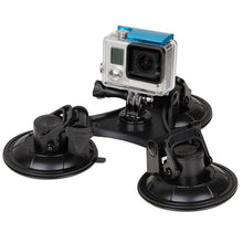 Load image into Gallery viewer, XM70-B Triangle Direction Suction Cup Mount with Hexagonal Screwdriver for GoPro, Insta360, DJI and Other Action Cameras, For GoPro HERO9 XM70-B