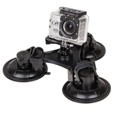 Load image into Gallery viewer, XM70-B Triangle Direction Suction Cup Mount with Hexagonal Screwdriver for GoPro, Insta360, DJI and Other Action Cameras, For GoPro HERO9 XM70-B