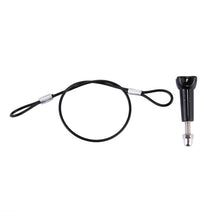 Load image into Gallery viewer, Stainless Steel Lanyard / Tether with Screw for GoPro HERO11 Black/HERO10 Black / HERO9 Black /HERO8 Black /7 /6/ 5 /5 Session /4 /3+ /3 /2 /1, Length: 19cm, Length: 31.5cm