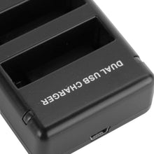 Load image into Gallery viewer, USB Dual Battery Travel Charger for GoPro HERO4 (AHDBT-401), For GoPro HERO4