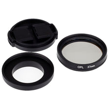 Load image into Gallery viewer, 37mm CPL Filter Circular Polarizer Lens Filter with Cap for Xiaomi Xiaoyi 4K+ / 4K, Xiaoyi Lite, Xiaoyi Sport Camera, 37mm CPL Filter
