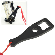 Load image into Gallery viewer, 5pcs Plastic Screw Rod Screw Cap Spanner Wrench with Lanyard for GoPro, Insta360, DJI and Other Action Cameras, Plastic Wrench