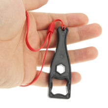 Load image into Gallery viewer, 5pcs Plastic Screw Rod Screw Cap Spanner Wrench with Lanyard for GoPro, Insta360, DJI and Other Action Cameras, Plastic Wrench