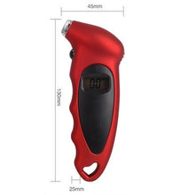 Load image into Gallery viewer, Digital Tire Gauge with LED Flash light, Pressure Range: 0-100PSI, 0-100PSI