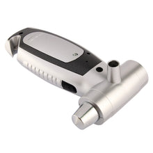 Load image into Gallery viewer, 4 in 1 (Digital Tire Gauge + Flashlight + Emergency Hammer + Emergency Seat Belt Cutter) Emergency Utility Tool, 4 in 1