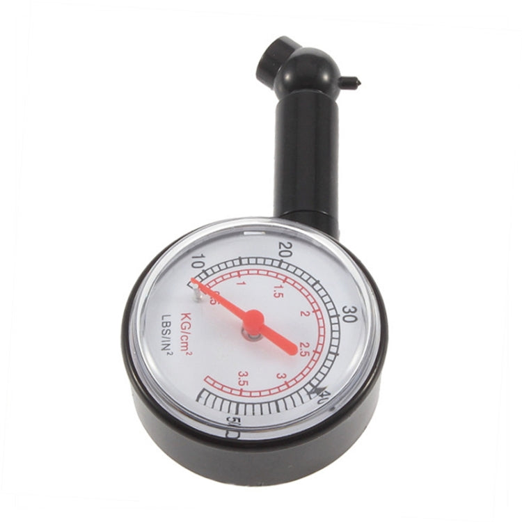 Professional Pressure Tire Gauge, Pressure Range: 0.5-4kg/cm2 (5-55lbs/in2), Pressure Tire Gauge