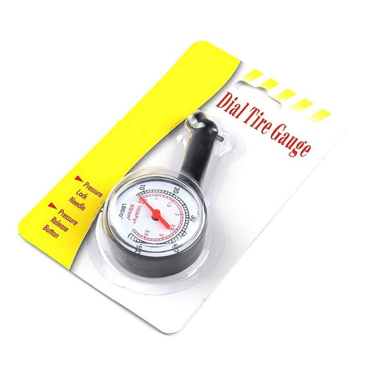 Professional Pressure Tire Gauge, Pressure Range: 0.5-4kg/cm2 (5-55lbs/in2), Pressure Tire Gauge