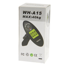 Load image into Gallery viewer, 40kg x 100g LCD Electronic Travel Luggage Weight Scale (WH-A15), WH-A15