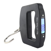 Load image into Gallery viewer, 50kgx10g LCD Electronic Travel Luggage Hook Weight Scale, 50kgx10g