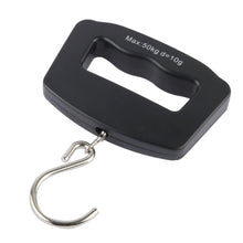 Load image into Gallery viewer, 50kgx10g LCD Electronic Travel Luggage Hook Weight Scale, 50kgx10g