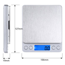 Load image into Gallery viewer, 2000g x 0.1g Digital Electronic Balance Weight Scale, 2000g x 0.1g
