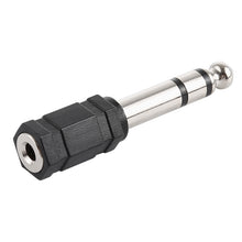 Load image into Gallery viewer, 6.35mm Male to 3.5mm Stereo Jack Adaptor Socket Adapter, 6.35mm Male to 3.5mm Female