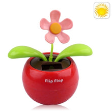 Load image into Gallery viewer, Solar Flip Flap Flower, Random Flower Color Delivery, S-ET-0115, S-ET-0115BE, S-ET-0115F, S-ET-0115G, S-ET-0115R