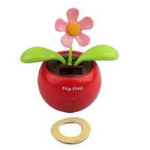 Load image into Gallery viewer, Solar Flip Flap Flower, Random Flower Color Delivery, S-ET-0115, S-ET-0115BE, S-ET-0115F, S-ET-0115G, S-ET-0115R