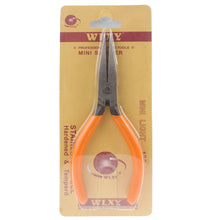 Load image into Gallery viewer, WL-18 Mini Jeweler Flat Nose Pliers Hand Tool with Soft Grips, S-ETP-0111, S-ETP-0111RG