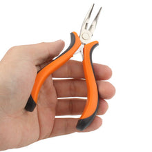 Load image into Gallery viewer, 4.5 inch Long Bent Nose Pliers Hand Cutting Tool, Long Bent Pliers