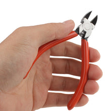 Load image into Gallery viewer, Plastic Nippers,125mm MTC Micro Plastic Outlet Forceps Nippers Flat Blade ideal for Precise PCB Work , WL-4