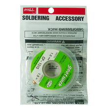 Load image into Gallery viewer, Goot Wick/Desoldering Wick 1515 (width: 1.5mm, length: 1.5m), 1.5mm