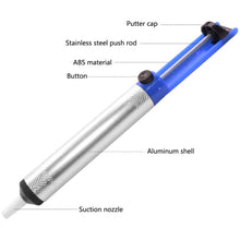Load image into Gallery viewer, Aluminum Desoldering Pump, Desoldering Pump