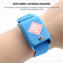 Load image into Gallery viewer, Wireless Anti Static ESD Discharge Cable Band Wrist Strap, Wireless Wrist Strap