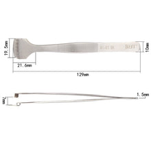 Load image into Gallery viewer, BEST BST-91-6T SA Professional Stainless Steel Wafer Tweezers for Silicon Wafer, BST-91-6T