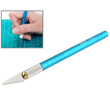 Load image into Gallery viewer, WLXY-9310, WLXY Tool Precision Knife with Replaceable Blade for Mat Carving / Scoring / Trimming, OAL: 145mm, Size: 121mm x 6mm Diameter, WLXY-9310, WLXY-9310 Purple, WLXY-9310 Blue