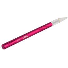 Load image into Gallery viewer, WLXY-9310, WLXY Tool Precision Knife with Replaceable Blade for Mat Carving / Scoring / Trimming, OAL: 145mm, Size: 121mm x 6mm Diameter, WLXY-9310, WLXY-9310 Purple, WLXY-9310 Blue