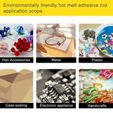 Load image into Gallery viewer, 10 PCS Practical Transparent White Hot Melt Glue Stick, Size: 270 x 7mm, 270 x 7mm