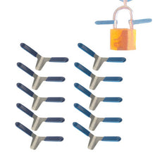 Load image into Gallery viewer, 10 x Airplane Clip Unlocking Lockpicks Picklock Tools for Kinds of Locks, Picklock Tools