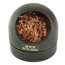 Load image into Gallery viewer, Soldering Iron Tip Cleaner (Tip Cleaning Wire + Base), Soldering Iron Cleaner