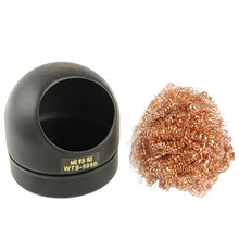 Load image into Gallery viewer, Soldering Iron Tip Cleaner (Tip Cleaning Wire + Base), Soldering Iron Cleaner