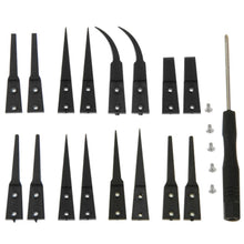 Load image into Gallery viewer, 9 in 1 Replaceable Anti-Static Tweezers with Cross Screwdriver