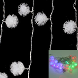 30-LED Multi-Colored Light  (AC 12-240V / EU Plug)