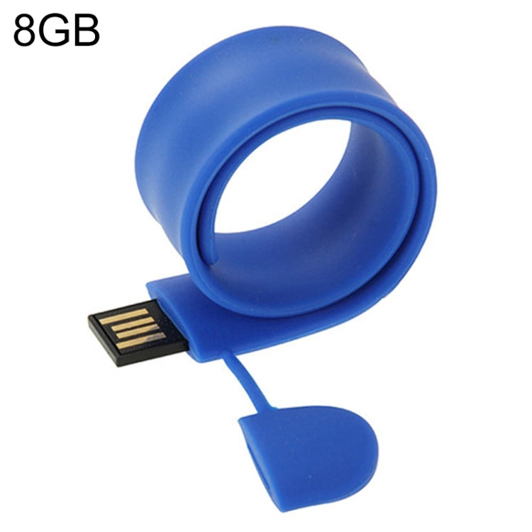 Silicone Bracelet USB Flash Disk with 8GB Memory, 8GB, 8GB (Orange), 8GB (Pink), 8GB (Purple)