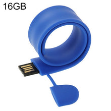 Load image into Gallery viewer, Silicone Bracelet USB Flash Disk with 16GB Memory, 16GB, 16GB (Orange), 16GB (Pink), 16GB (Purple)