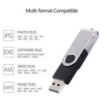 Load image into Gallery viewer, 16GB Twister USB 2.0 Flash Disk(Black), 16GB/Black